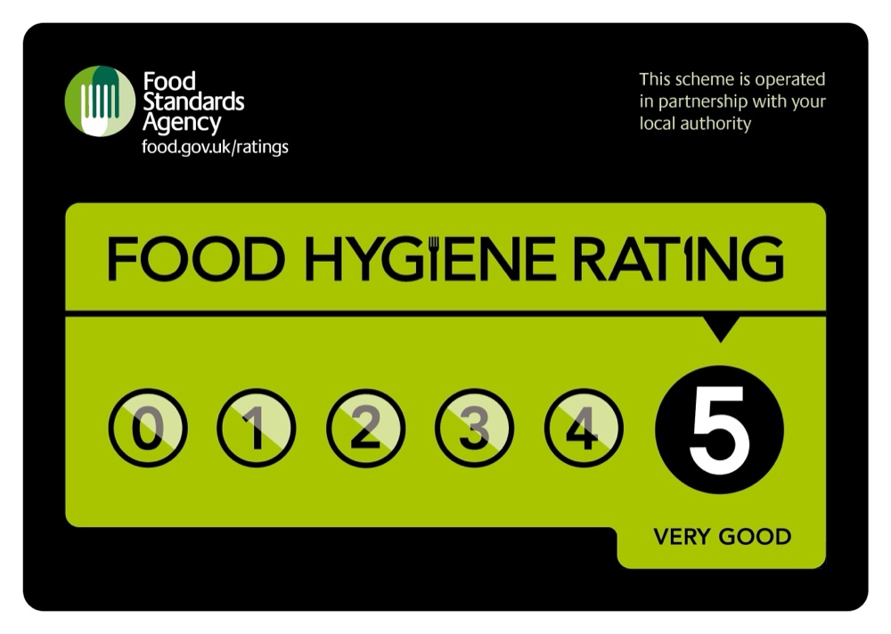 Food Standards Agency - Food Hygiene Rating 5 (Very Good)